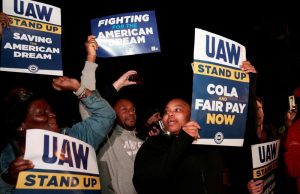 UAW strike against Detroit Three automakers enters third day
