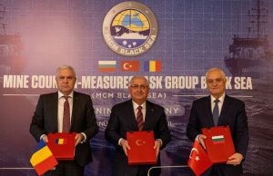 Turkey, Romania, Bulgaria ink deal to clear floating Black Sea mines