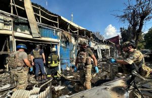 Ukraine starts to rebuild towns and cities even as the war rages on