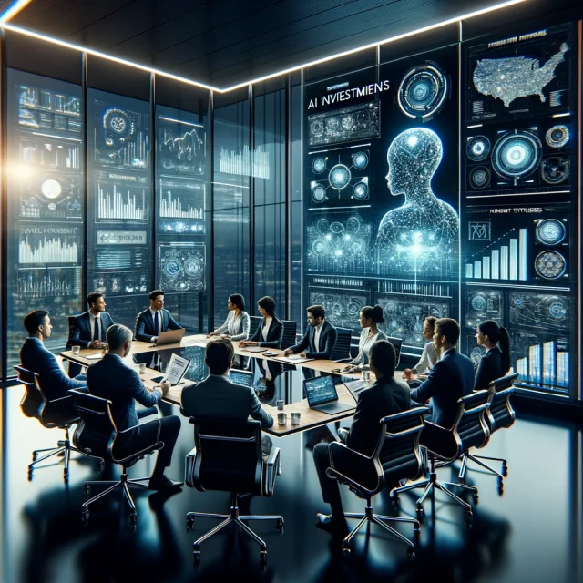 DALL·E-2024-02-05-08.42.03-A-modern-office-meeting-room-scene-with-a-diverse-group-of-venture-capitalists-sitting-around-a-sleek-glass-top-conference-table.-They-are-intently-r