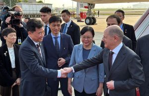 Germany’s Scholz kicks off China trip amid tensions over EVs, Russia