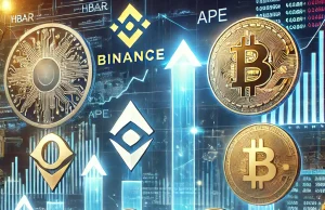 HBAR, OM, APE, and Other Cryptos Poised for Gains with Binance’s Enhanced Support