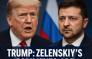 Trump: Zelenskiy’s Comments Are Disrupting Peace Efforts with Russia