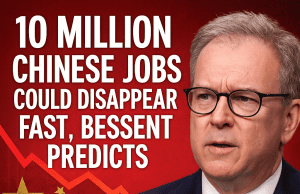10 Million Chinese Jobs Could Disappear Fast, Bessent Predicts