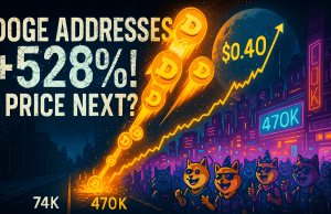 Dogecoin’s Active Addresses Jump 528%—Is a Price Rally on the Horizon?