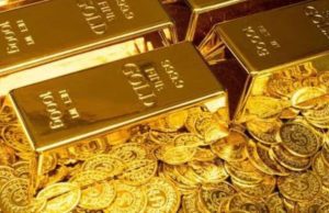 Gold eases after surge driven by geopolitical tensions and trade fears