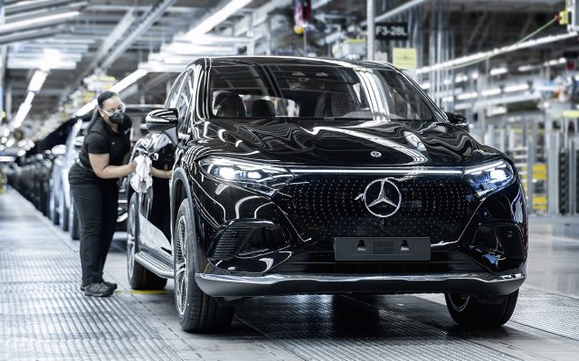 Produktionsstart für den neuen EQS SUV bei Mercedes-Benz in Alabama, USAStart of Production for the new EQS SUV at Mercedes-Benz in Alabama