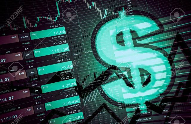 Forex Dollar Trading Concept