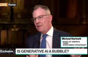 BofA’s Hartnett Sees AI Bubble Overheating, With No Central Bank Tightening Yet