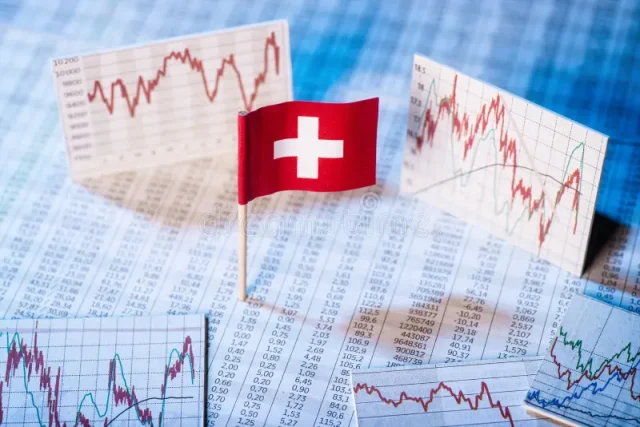 development-economy-switzerland-swiss-flag-rate-tables-graphs-economic-91394181