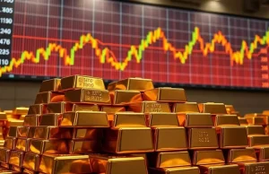 Gold Falls from Record Highs After Gaza Ceasefire, Holds Above $4,000