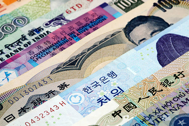various-asian-currency