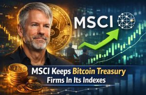 Strategy Scores Win as MSCI Keeps Crypto Treasuries in Indexes