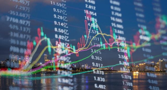 Concept,Of,On,Site,Business,Construction,And,Financial,Stock,Market