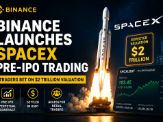 Binance Launches SpaceX Pre-IPO Trading as $2T Valuation Bets Rise