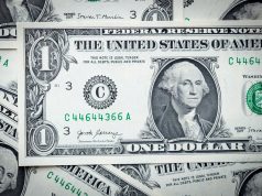 US Dollar Slips but Heads for Biggest Monthly Gain in Nearly a Year